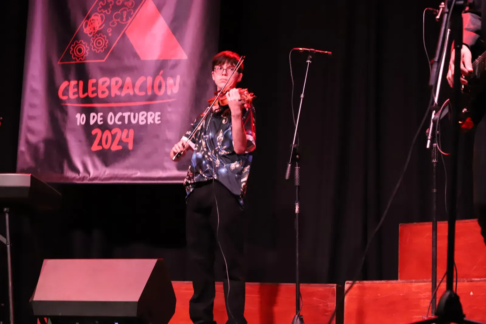 Los Cancheros en el show de cierre