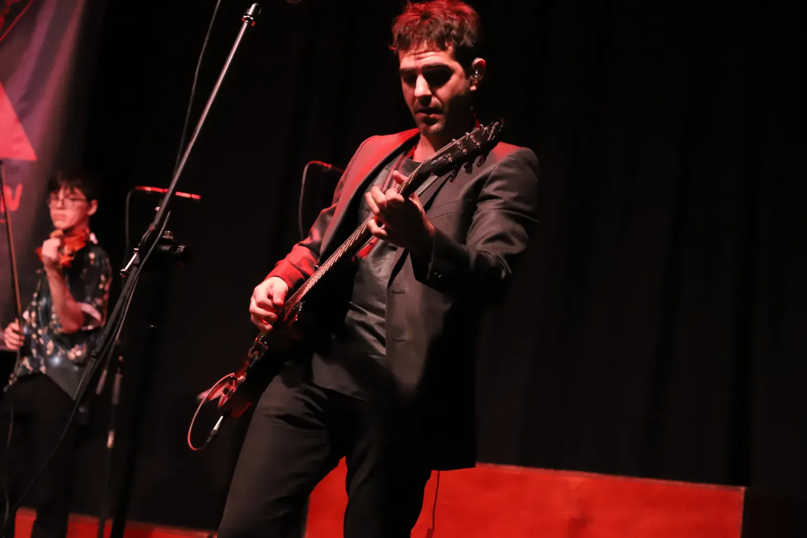 Los Cancheros en el show de cierre