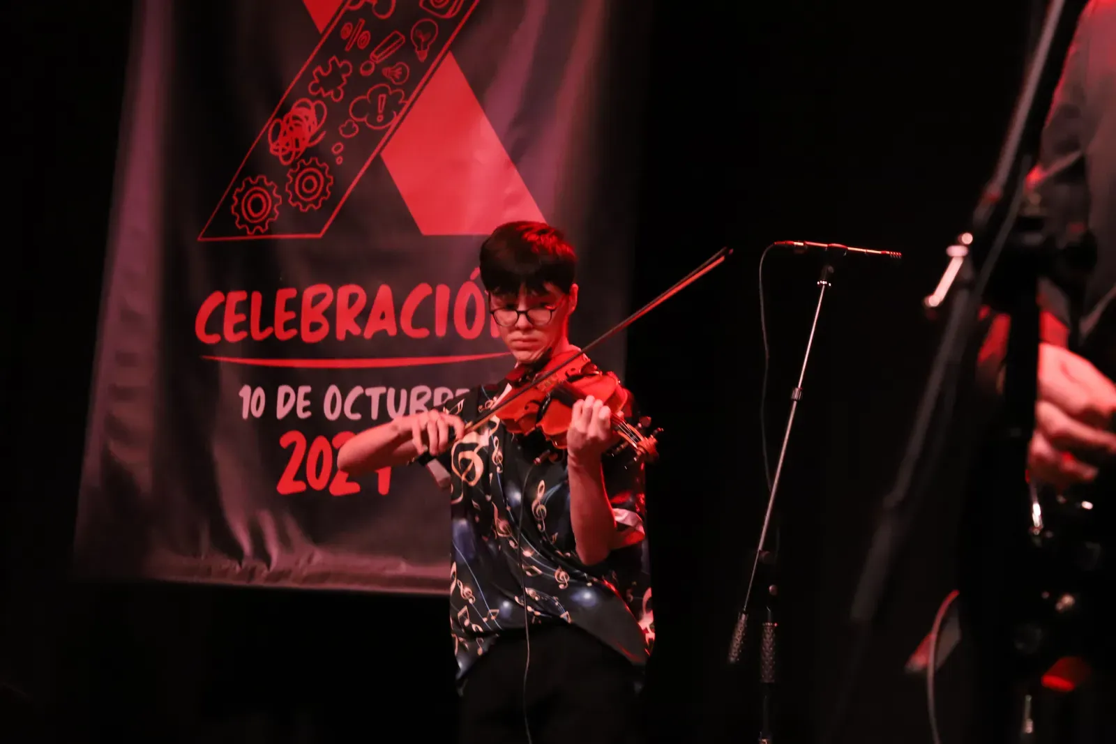 Los Cancheros en el show de cierre