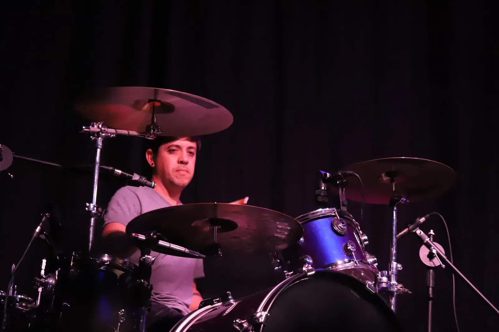 Los Cancheros en el show de cierre