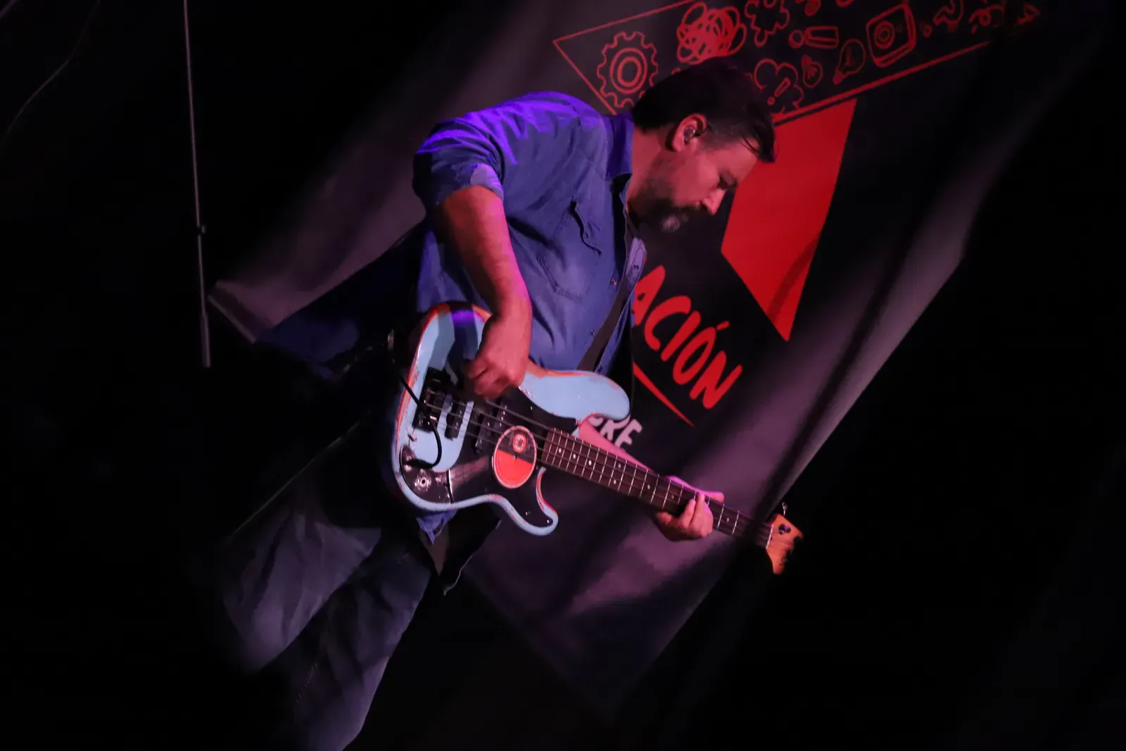 Los Cancheros en el show de cierre