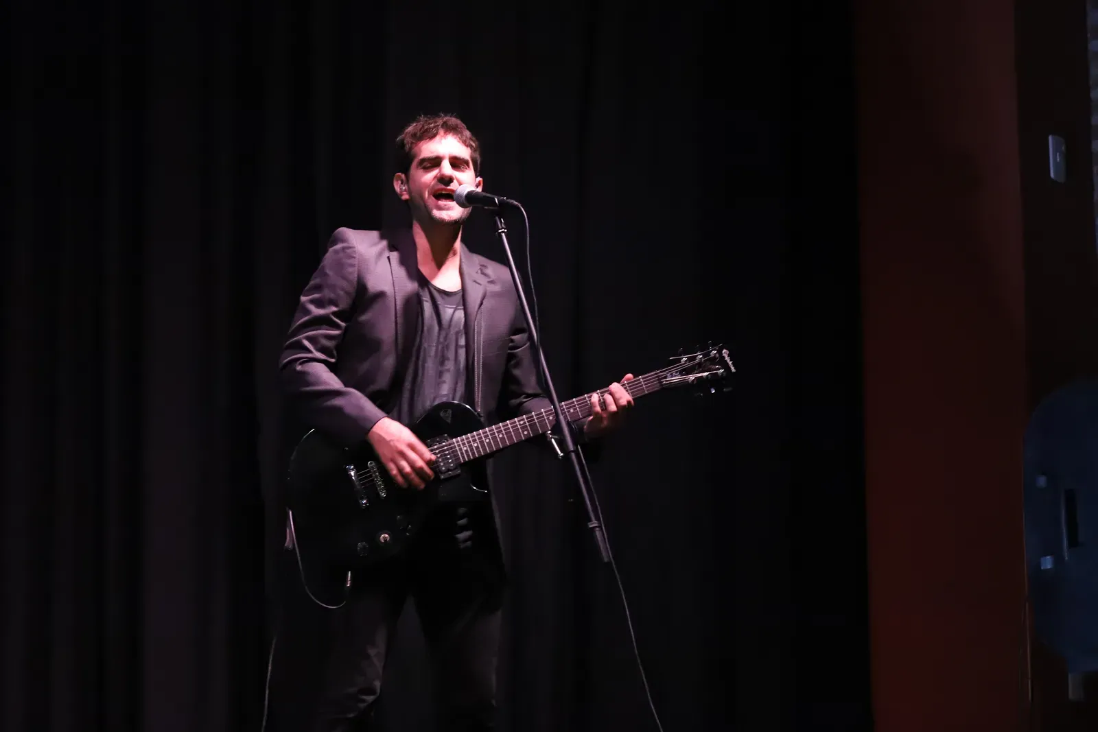 Los Cancheros en el show de cierre