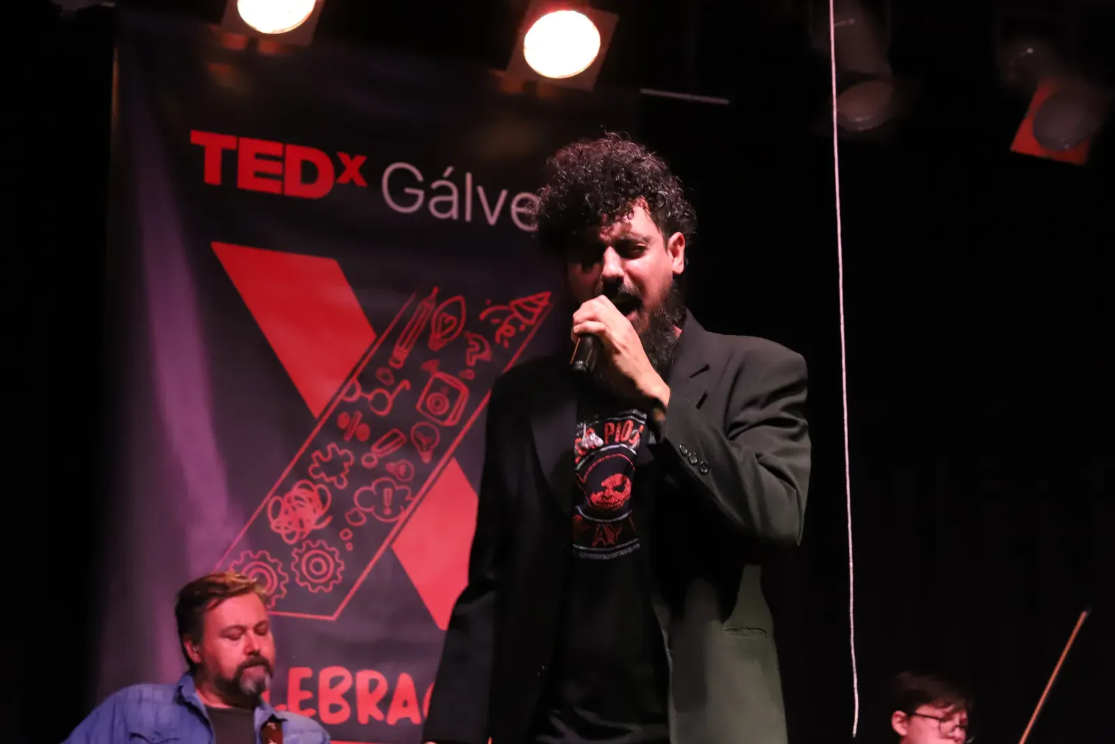 Los Cancheros en el show de cierre