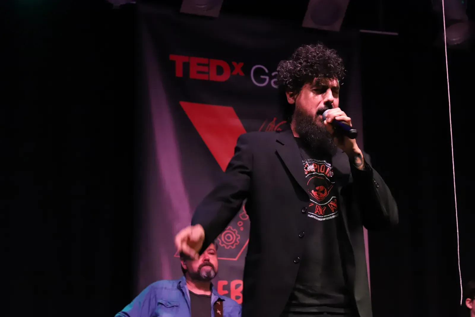 Los Cancheros en el show de cierre