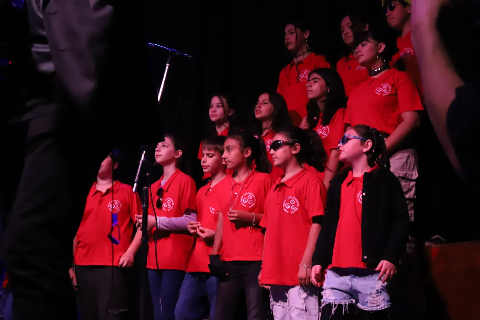 Los Cancheros en el show de cierre