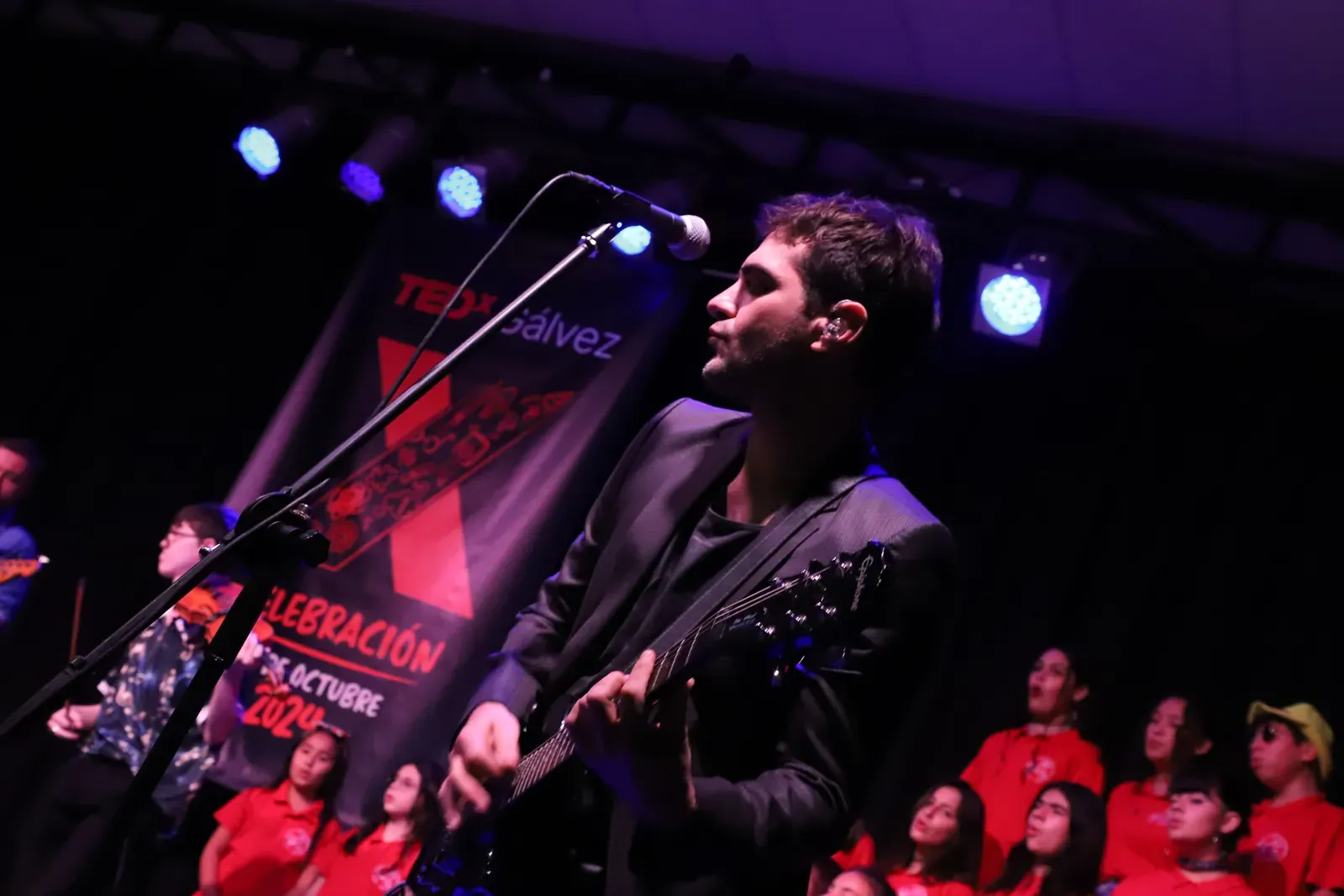 Los Cancheros en el show de cierre
