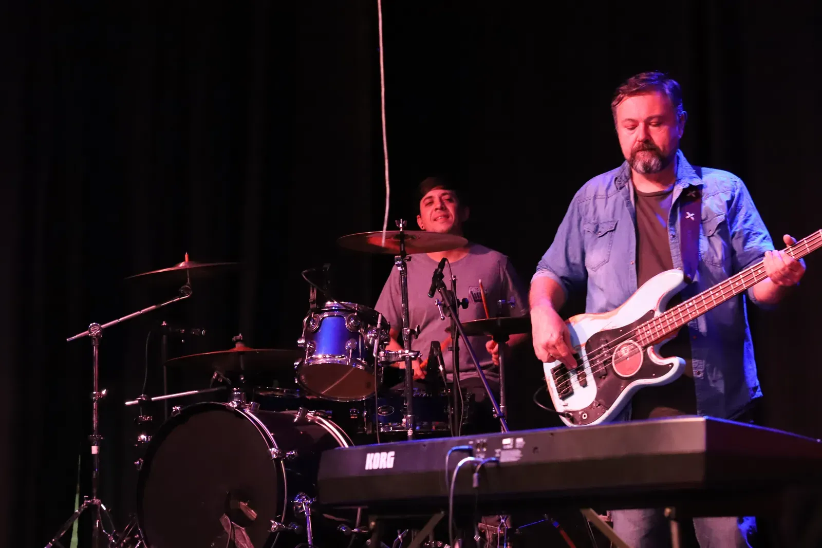 Los Cancheros en el show de cierre