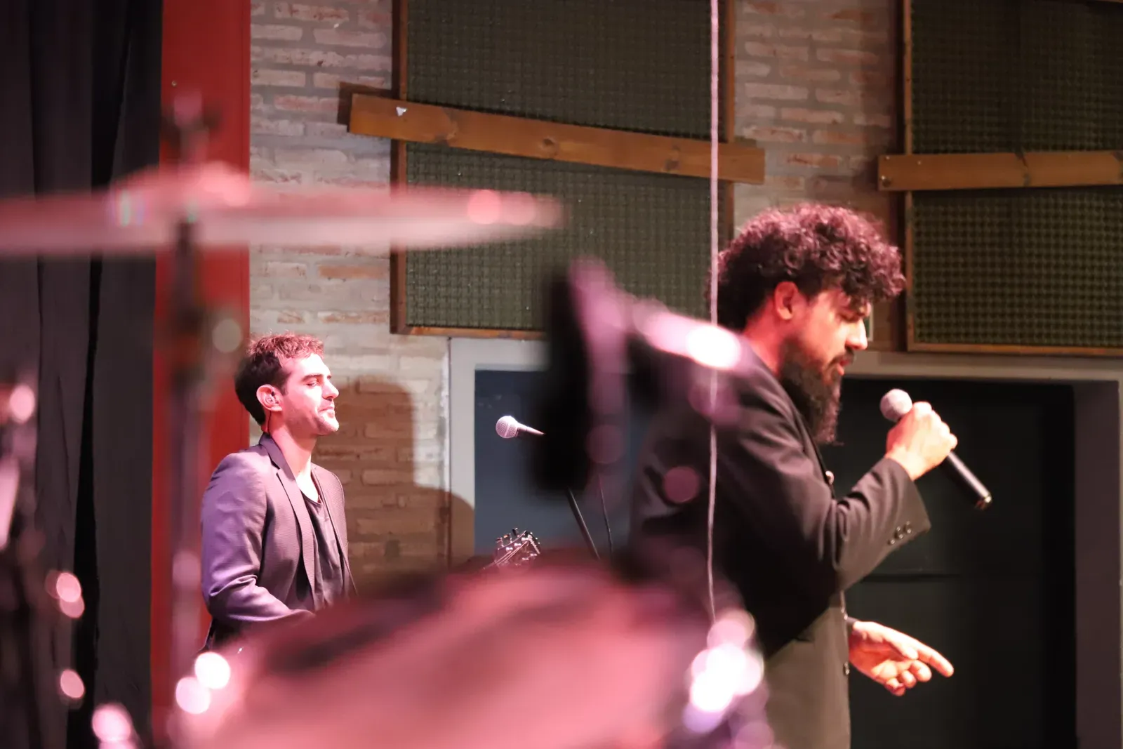 Los Cancheros en el show de cierre