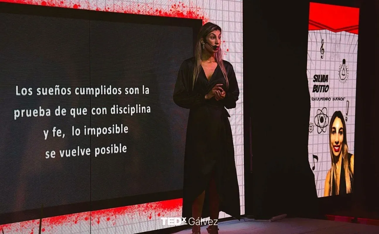 Un momento de TEDxGálvez 2025 · Transformación