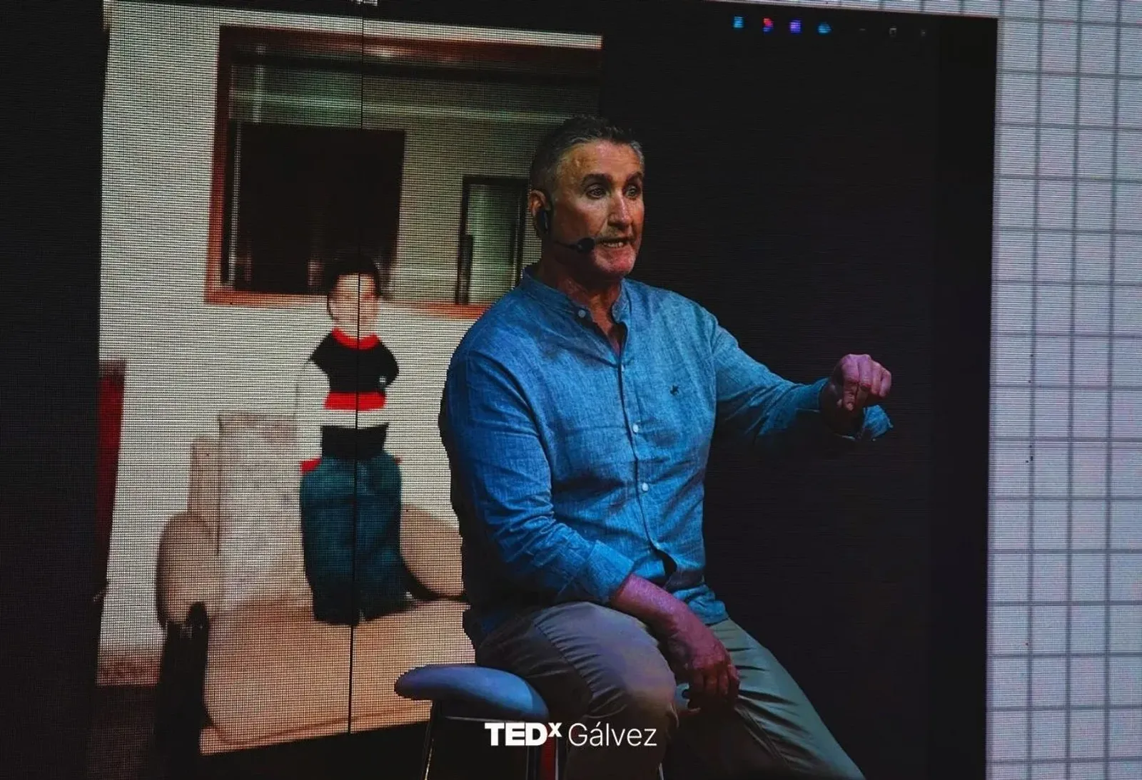 Un momento de TEDxGálvez 2025 · Transformación