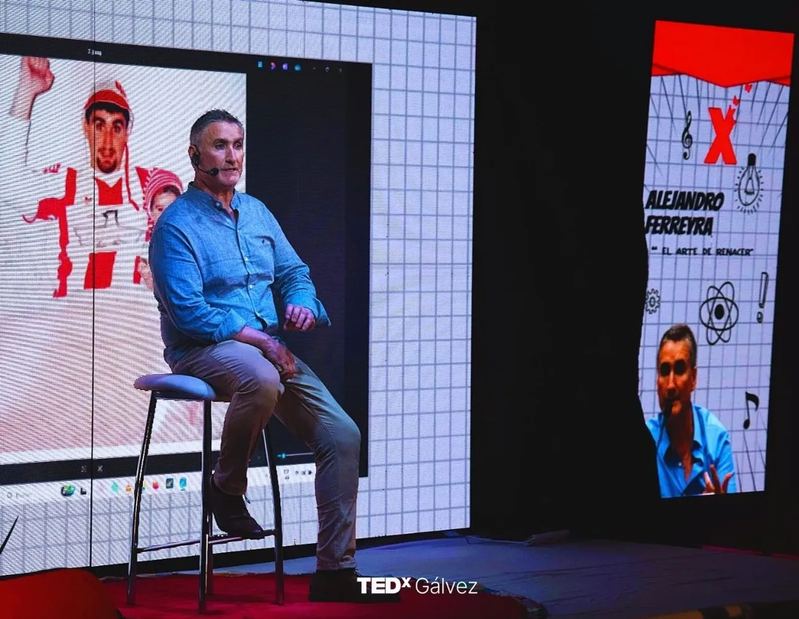 Un momento de TEDxGálvez 2025 · Transformación