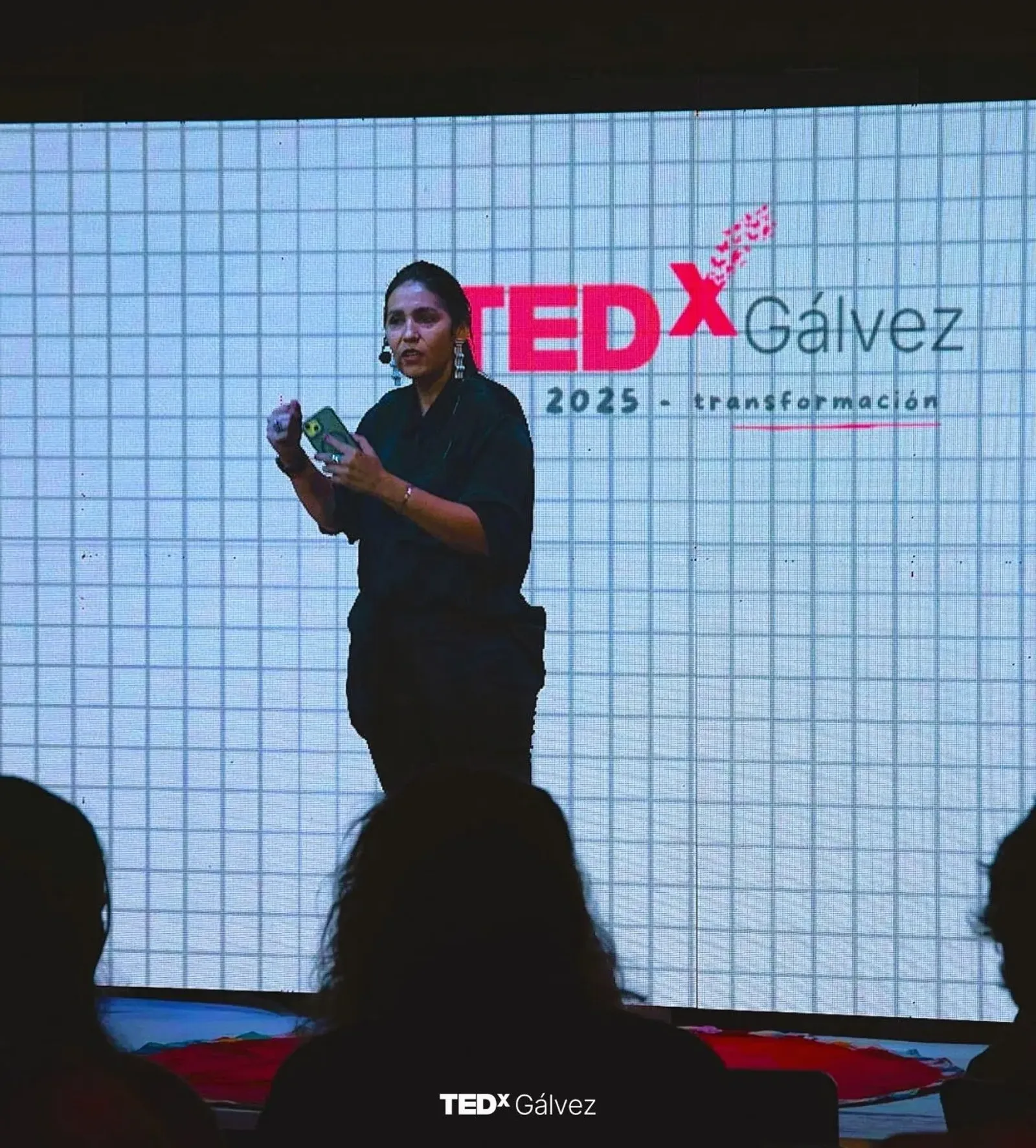 Un momento de TEDxGálvez 2025 · Transformación