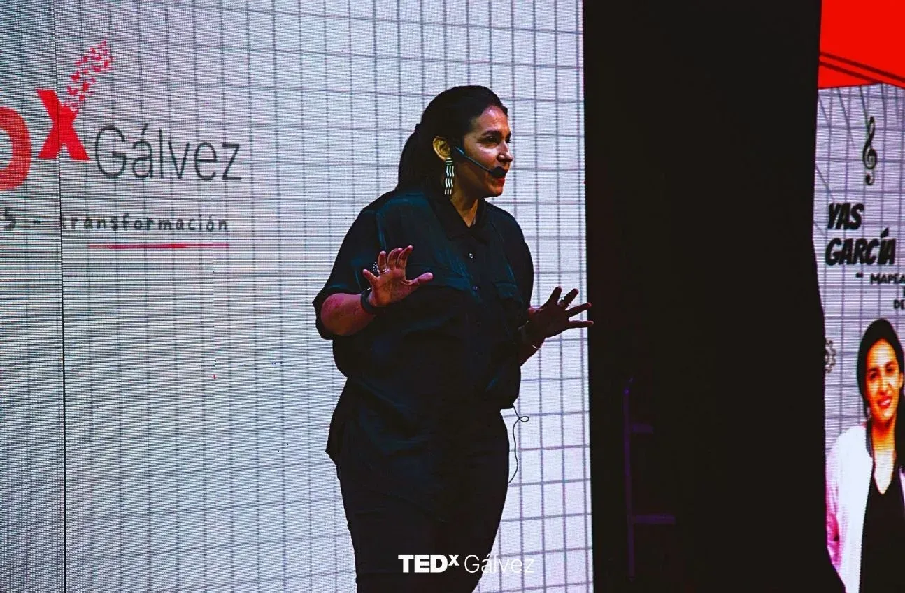 Un momento de TEDxGálvez 2025 · Transformación
