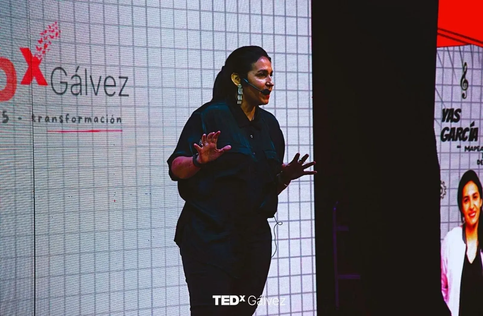 Un momento de TEDxGálvez 2025 · Transformación