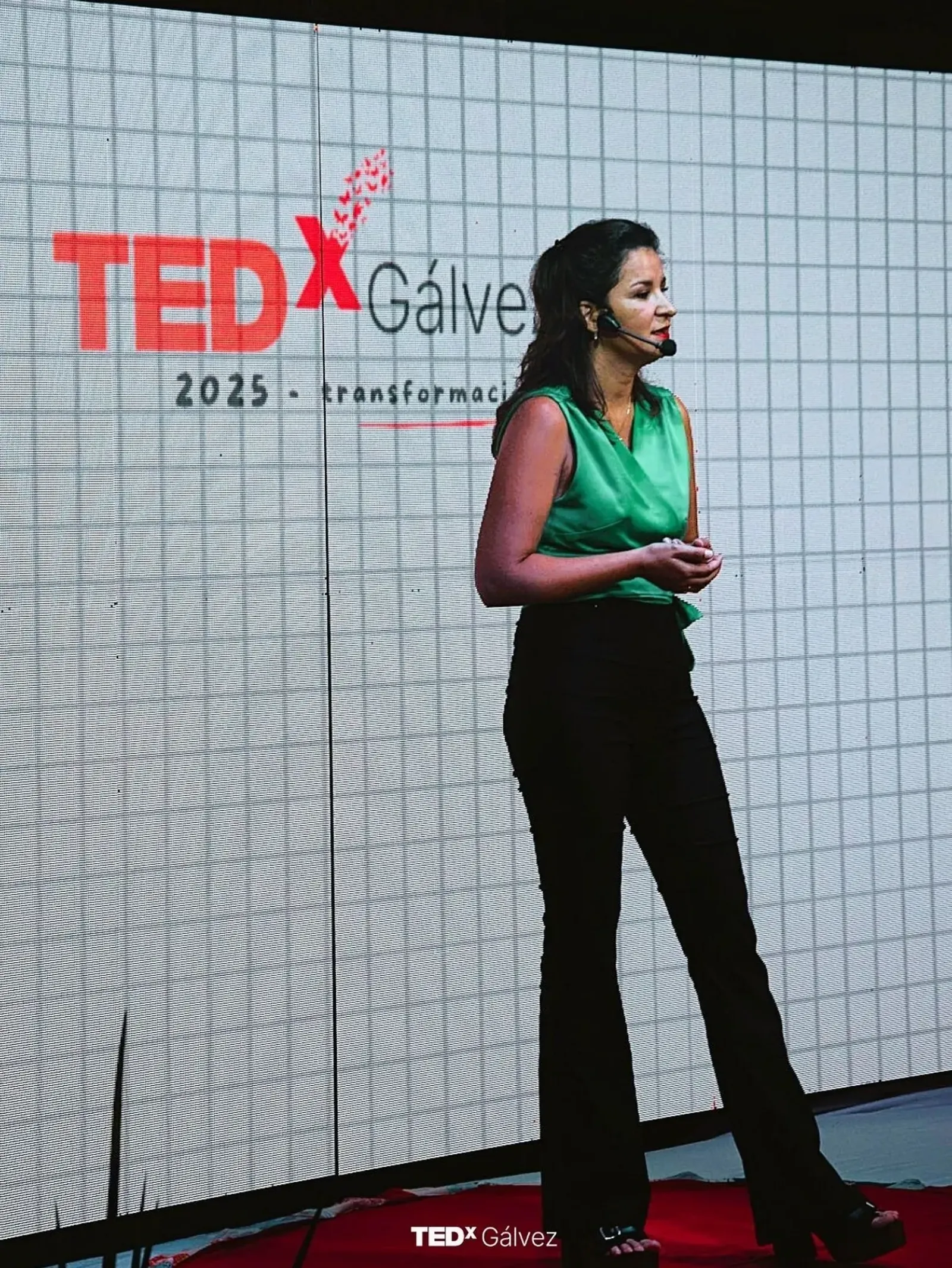 Un momento de TEDxGálvez 2025 · Transformación