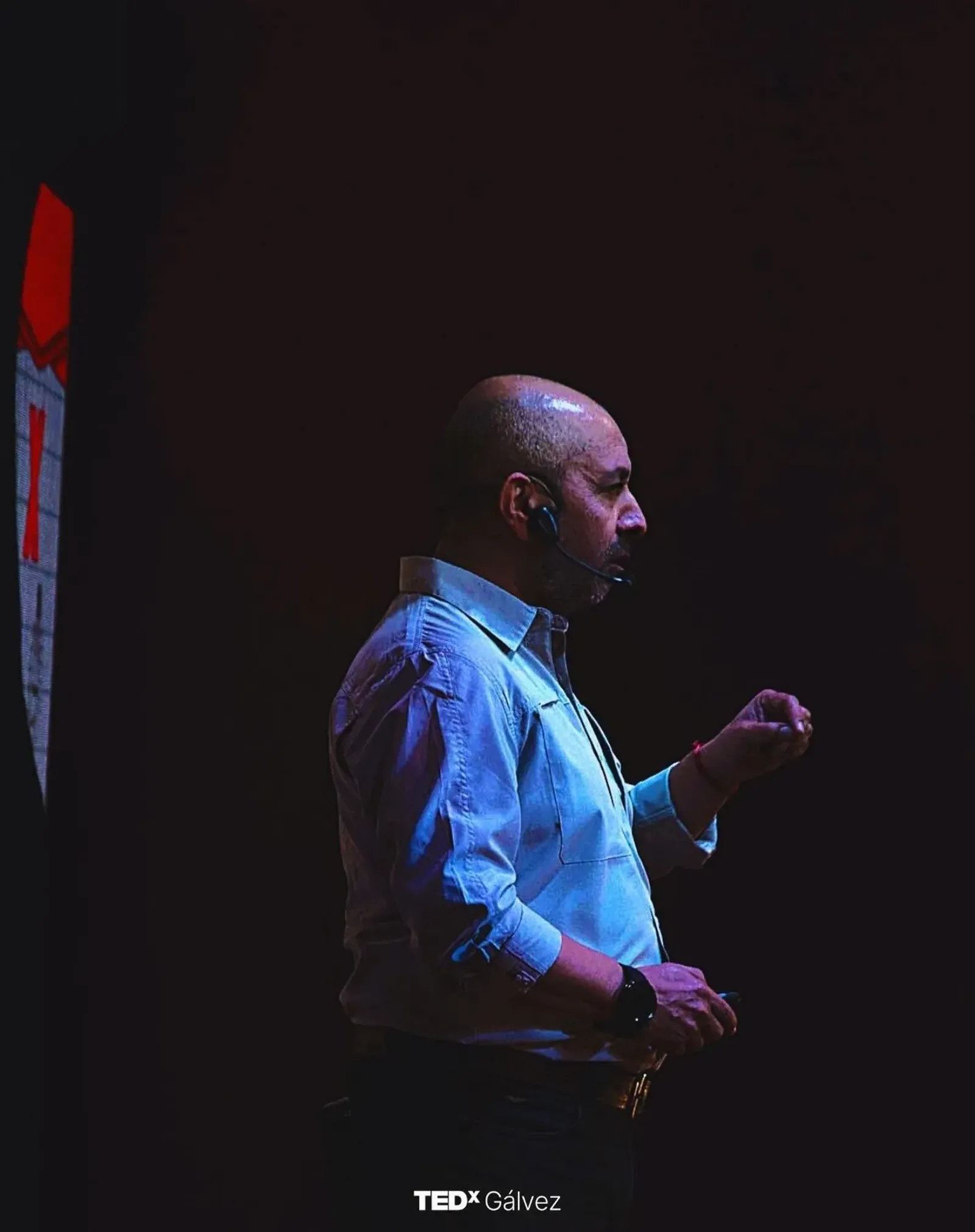 Un momento de TEDxGálvez 2025 · Transformación
