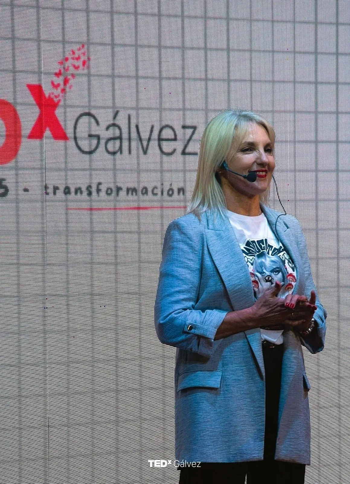 Un momento de TEDxGálvez 2025 · Transformación