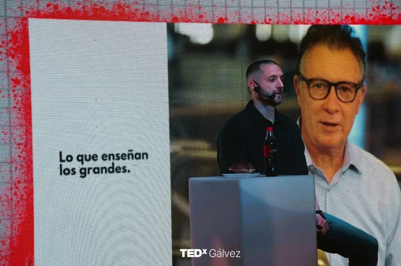 Un momento de TEDxGálvez 2025 · Transformación
