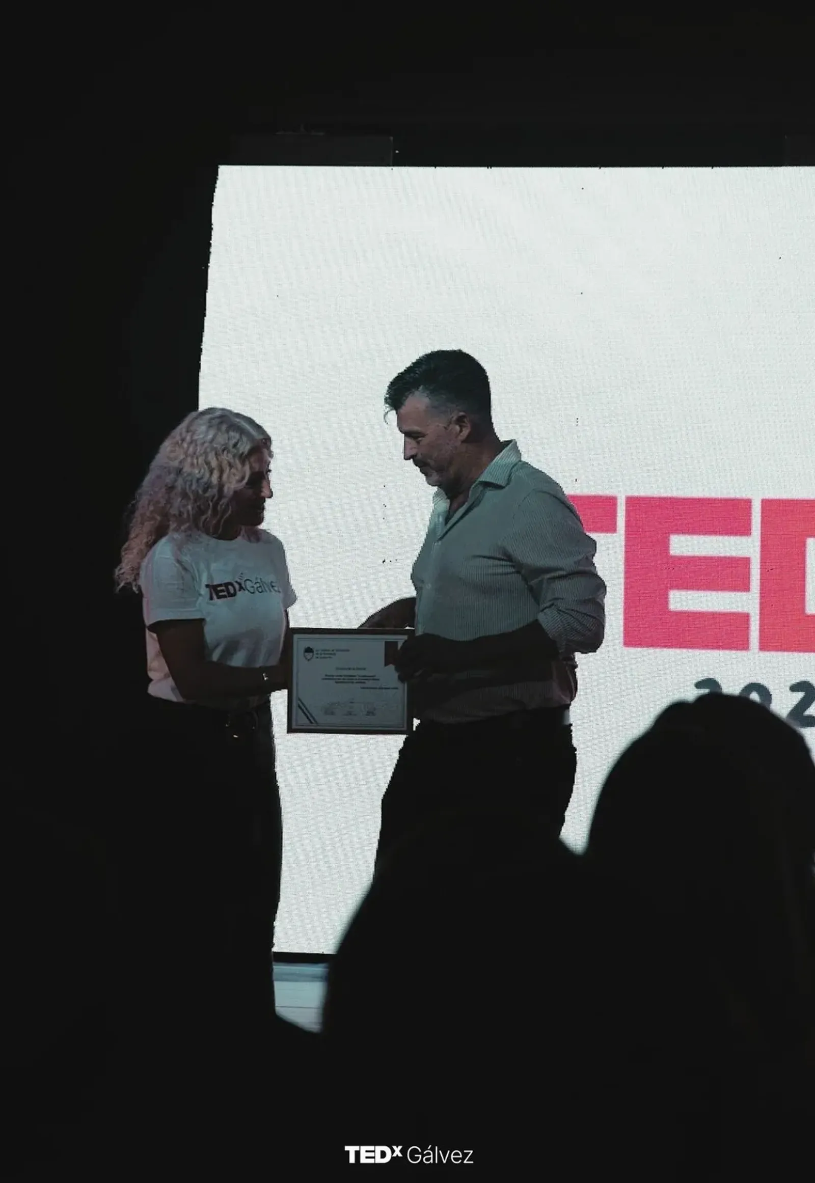 Un momento de TEDxGálvez 2025 · Transformación