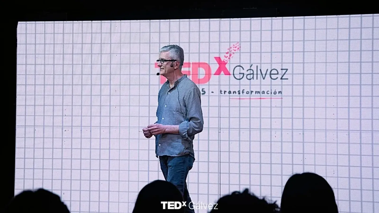 Un momento de TEDxGálvez 2025 · Transformación