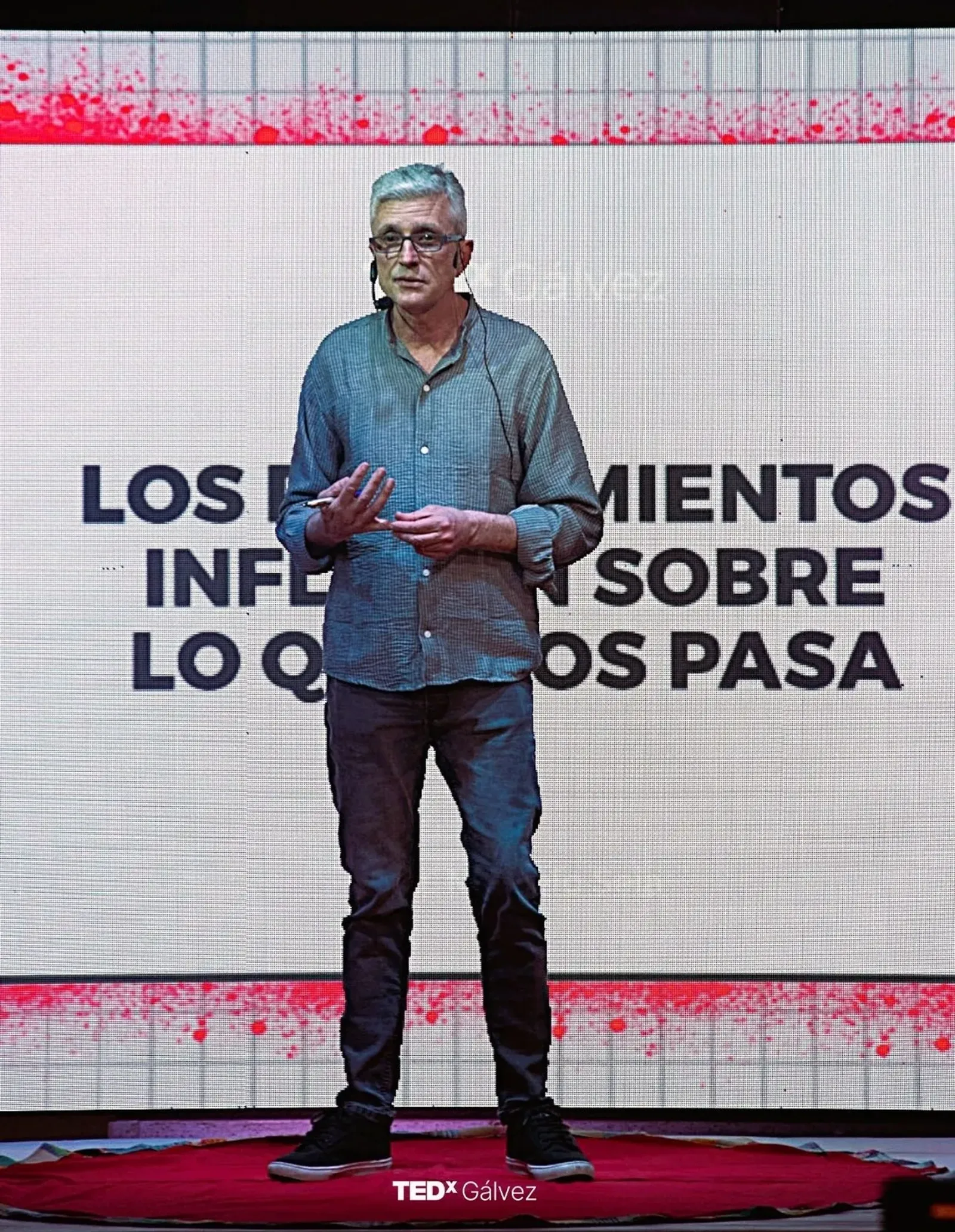 Un momento de TEDxGálvez 2025 · Transformación