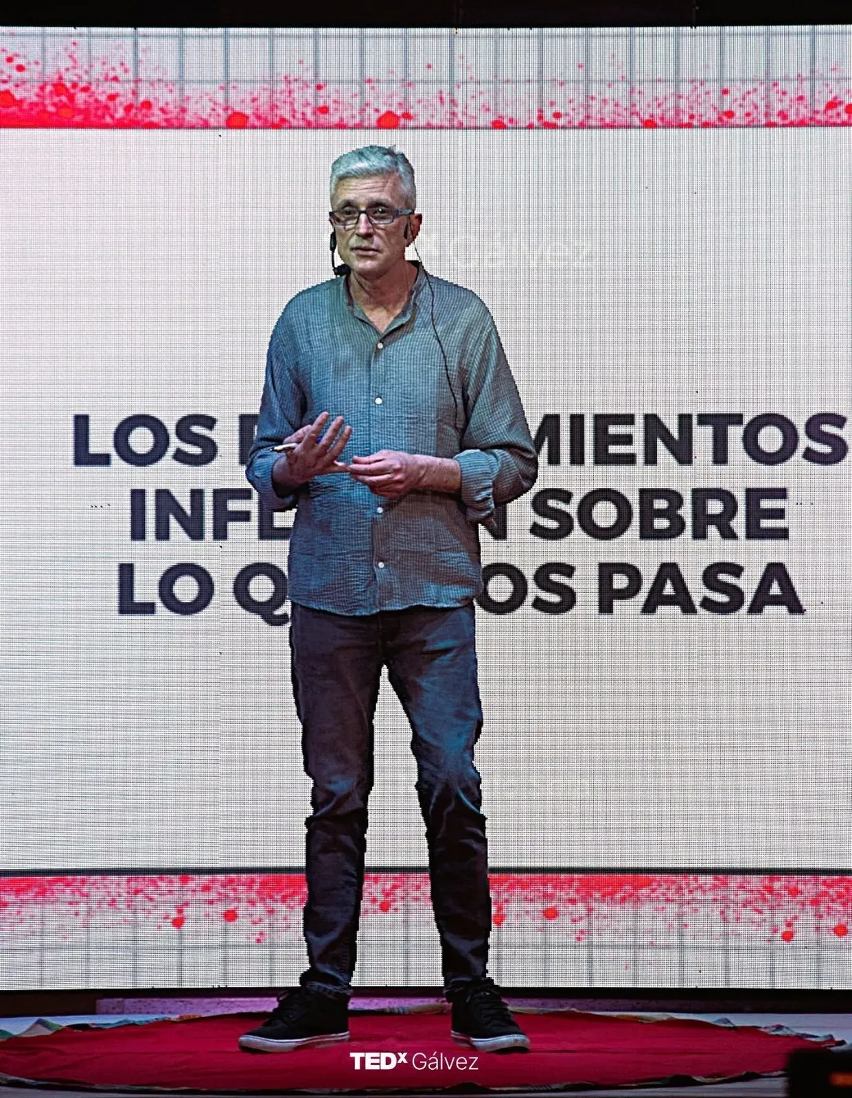 Un momento de TEDxGálvez 2025 · Transformación