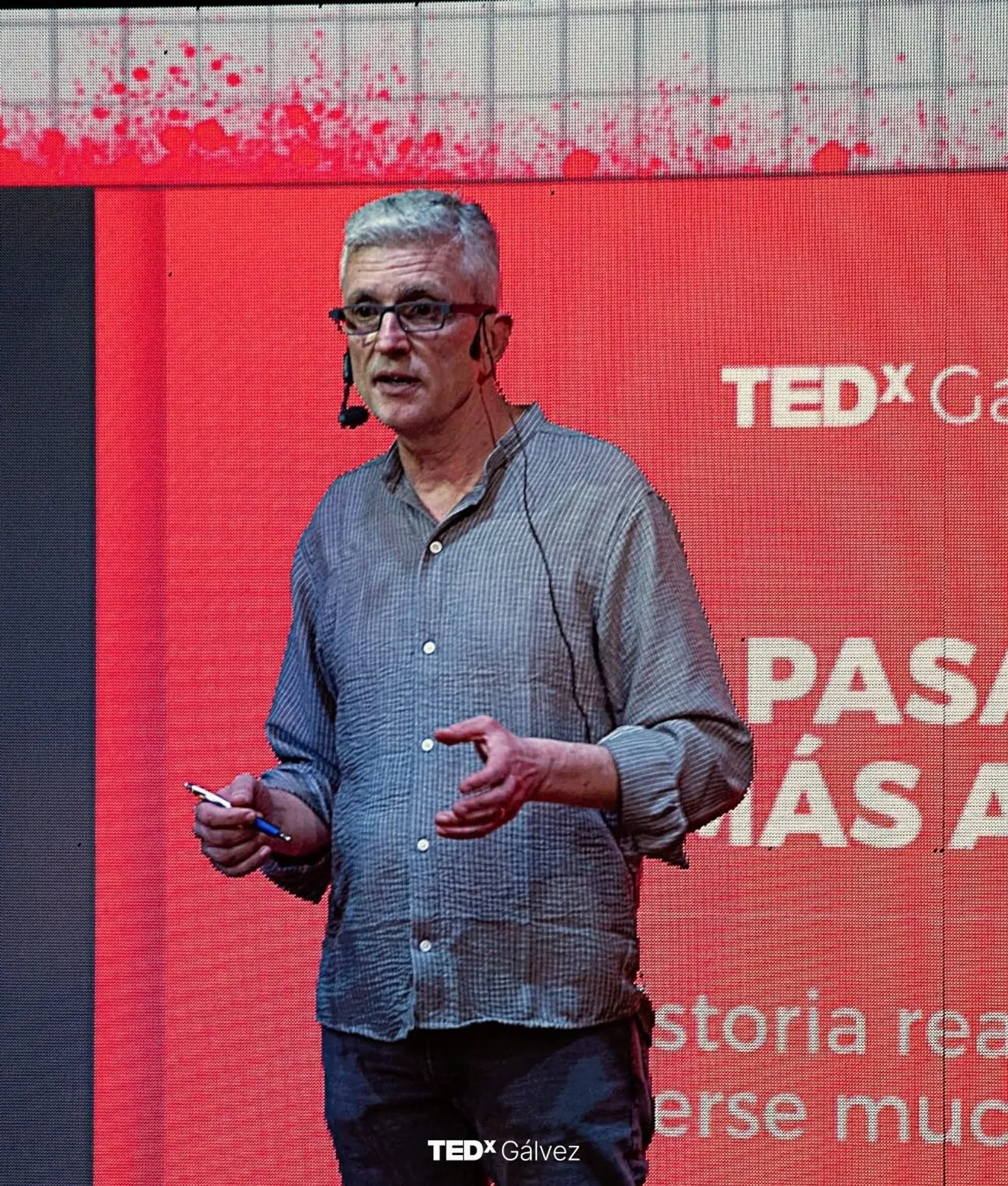 Un momento de TEDxGálvez 2025 · Transformación