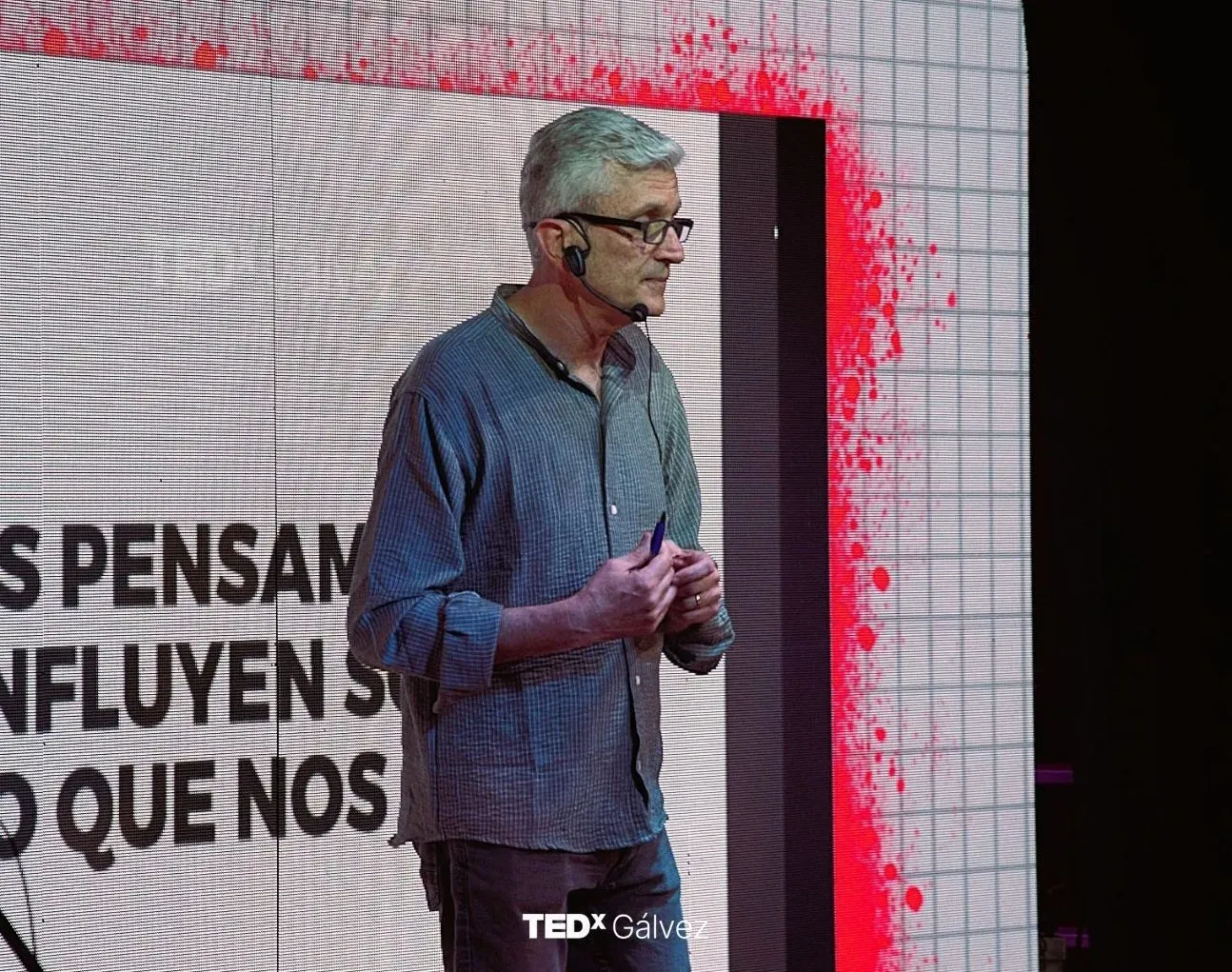Un momento de TEDxGálvez 2025 · Transformación