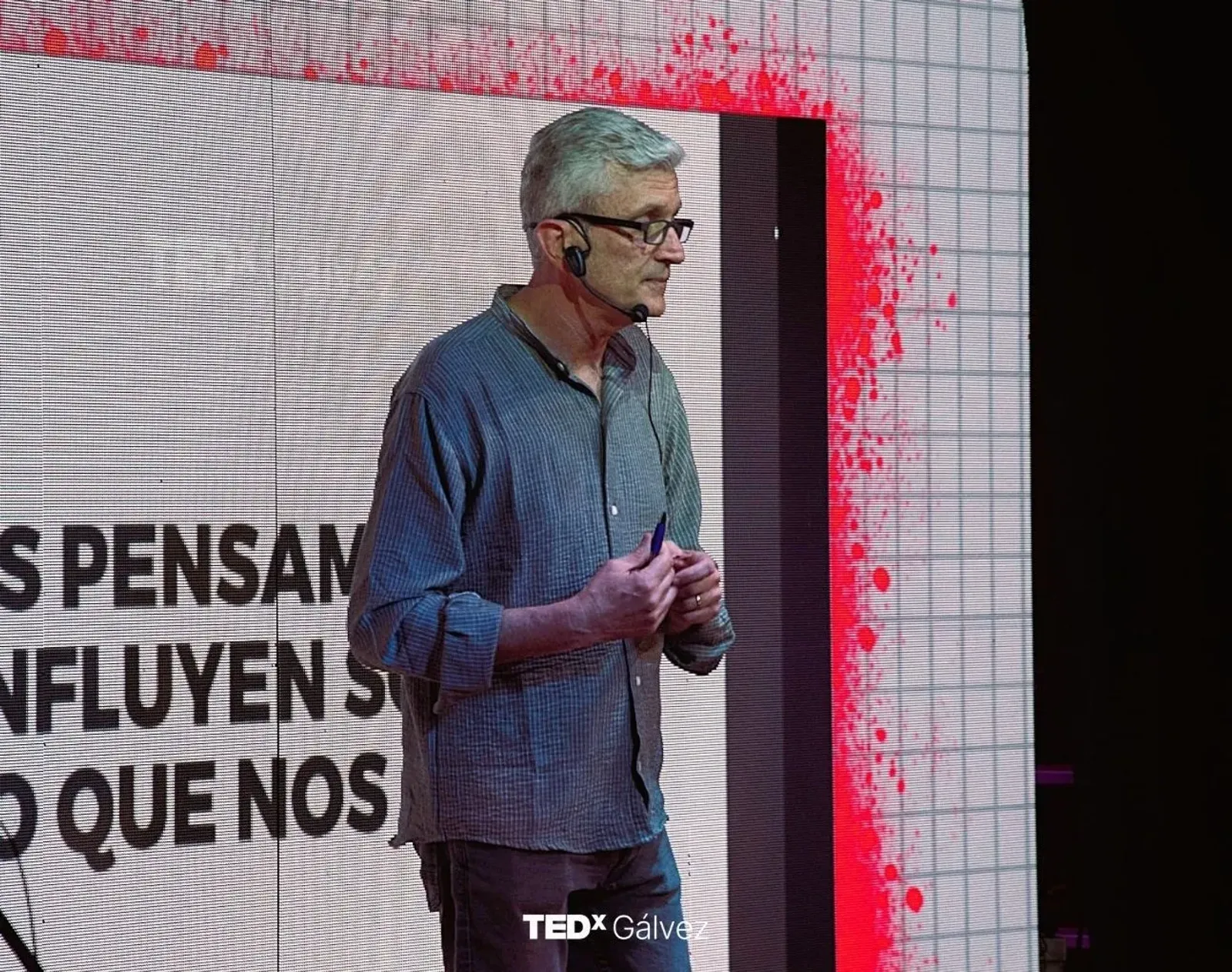 Un momento de TEDxGálvez 2025 · Transformación