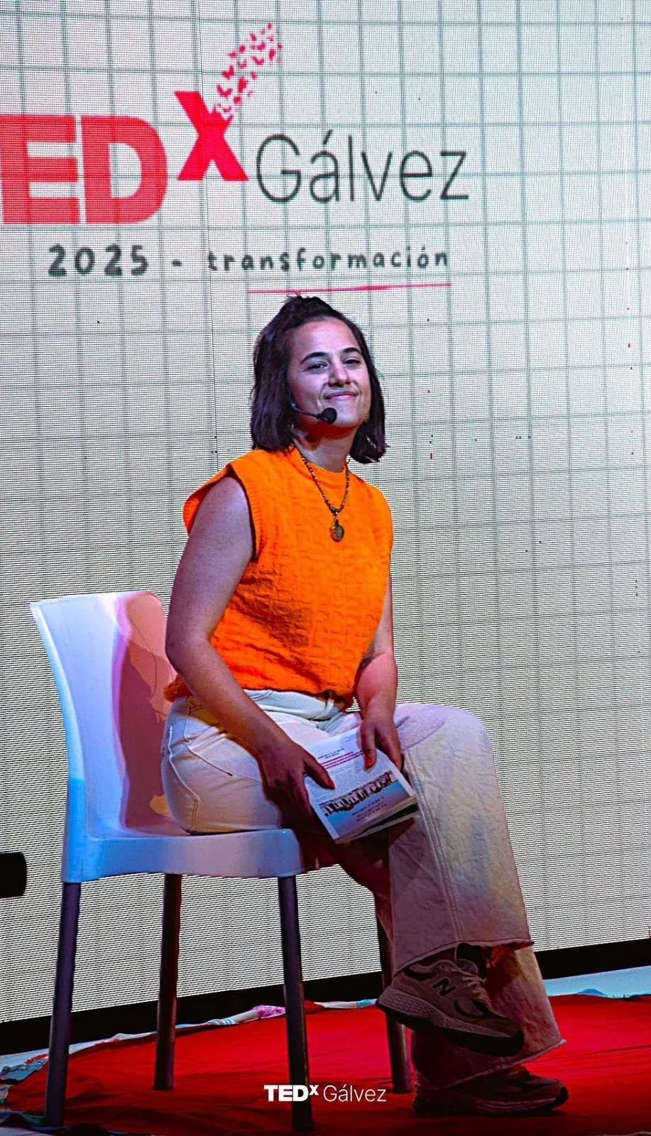 Un momento de TEDxGálvez 2025 · Transformación