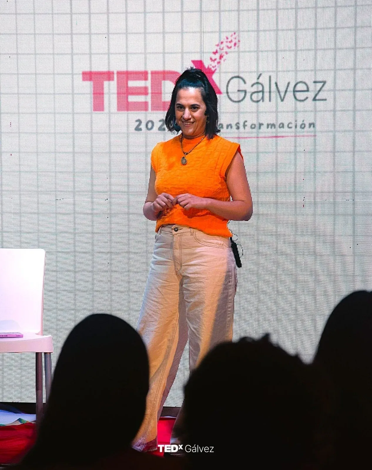 Un momento de TEDxGálvez 2025 · Transformación