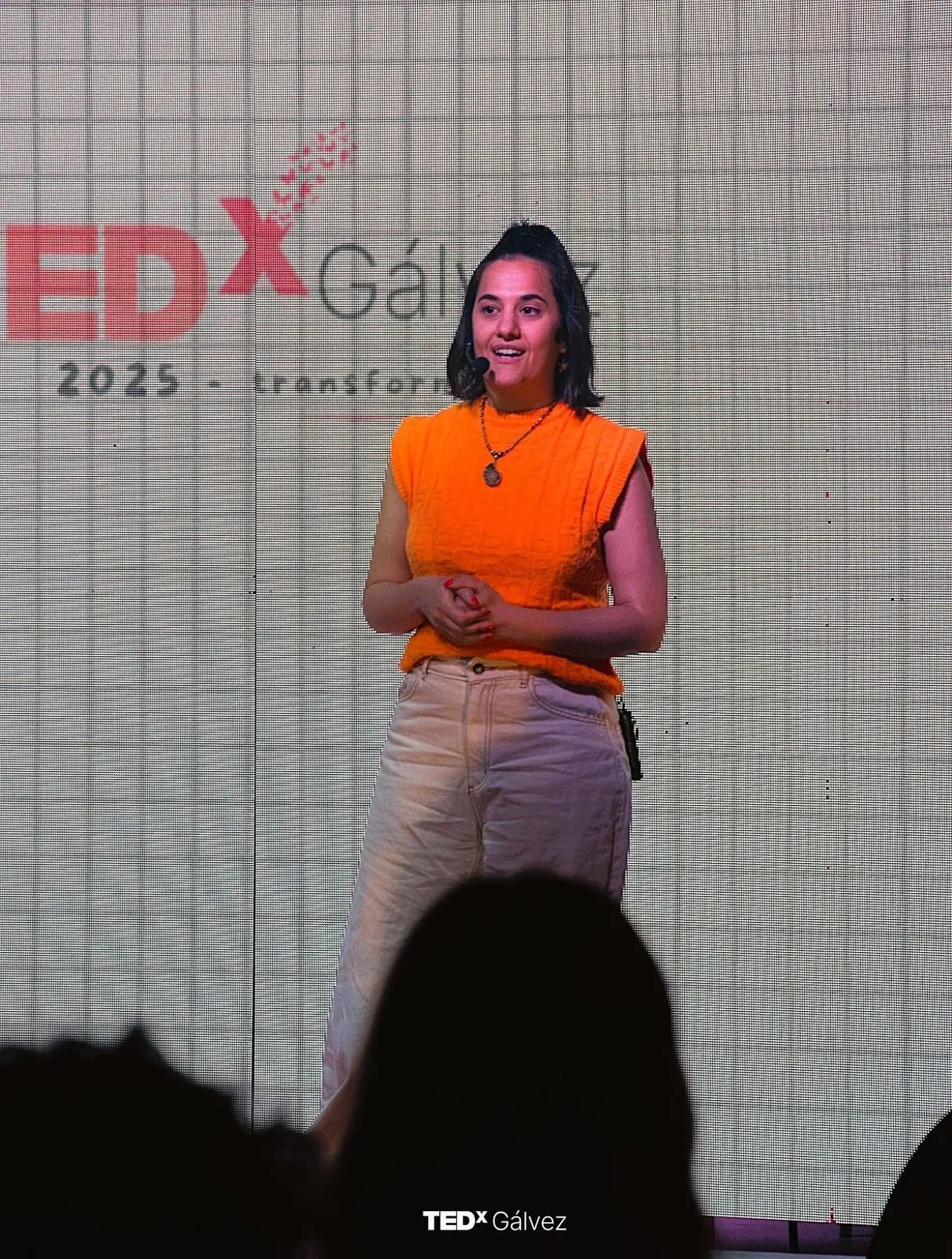 Un momento de TEDxGálvez 2025 · Transformación